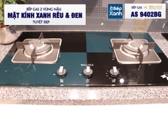 Bếp gas âm 2 vùng nấu Malloca AS 9402BG/ Màu đen + Xanh - Ảnh nhỏ 10