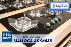 Bếp gas âm 3 vùng nấu Malloca AS 9603B/ Màu đen - Ảnh nhỏ 6
