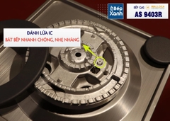 Bếp gas âm 3 vùng nấu MALLOCA AS 9403R/ Màu đỏ - Ảnh nhỏ 5
