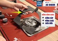 Bếp gas âm 3 vùng nấu MALLOCA AS 9403R/ Màu đỏ - Ảnh nhỏ 9