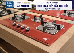 Bếp gas âm 3 vùng nấu MALLOCA AS 9403R/ Màu đỏ - Ảnh nhỏ 13