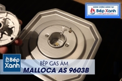 Bếp gas âm 3 vùng nấu Malloca AS 9603B/ Màu đen - Ảnh nhỏ 18