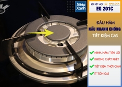 Bếp Gas Kết Hợp Hồng Ngoại 3 vùng nấu Malloca EG 201C/ Màu đen - Ảnh nhỏ 7