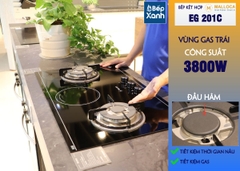Bếp Gas Kết Hợp Hồng Ngoại 3 vùng nấu Malloca EG 201C/ Màu đen - Ảnh nhỏ 20