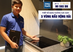 Bếp từ 3 vùng nấu Malloca MI 593 BN / Nhập khẩu Tây Ban Nha, kính Schott Ceran - Ảnh nhỏ 9
