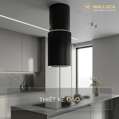 Máy hút mùi đảo 38cm Malloca MonoBlack K382B - Ảnh nhỏ 3