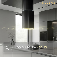 Máy hút mùi đảo 38cm Malloca MonoBlack K382B - Ảnh nhỏ 5