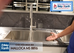 Chậu rửa chén Inox Malloca MS 8816 - Ảnh nhỏ 4