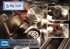 Chậu rửa chén Inox Malloca MS 1028D - Ảnh nhỏ 12