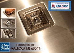 Chậu rửa chén Inox Malloca MS 6304T - Ảnh nhỏ 11