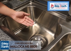 Chậu rửa chén Inox Malloca MS 8809 - Ảnh nhỏ 8