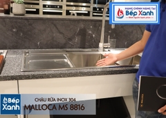 Chậu rửa chén Inox Malloca MS 8816 - Ảnh nhỏ 7