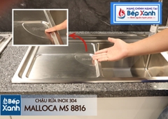 Chậu rửa chén Inox Malloca MS 8816 - Ảnh nhỏ 13