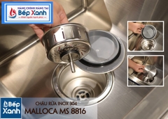Chậu rửa chén Inox Malloca MS 8816 - Ảnh nhỏ 16