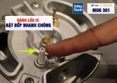 Bếp kính âm Malloca 1 gas dạng domino MDG 301 - Ảnh nhỏ 7
