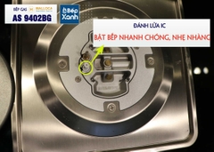 Bếp gas âm 2 vùng nấu Malloca AS 9402BG/ Màu đen + Xanh - Ảnh nhỏ 15