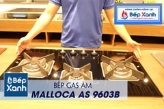 Bếp gas âm 3 vùng nấu Malloca AS 9603B/ Màu đen - Ảnh nhỏ 14