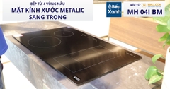Bếp từ 4 vùng nấu Malloca MH 04I BM / Kính Eurokera, dạng xước Metalic kiểu mới - Ảnh nhỏ 8