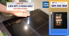 Bếp từ 4 vùng nấu Malloca MH 04I BM / Kính Eurokera, dạng xước Metalic kiểu mới - Ảnh nhỏ 10