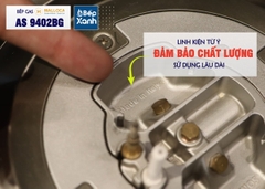 Bếp gas âm 2 vùng nấu Malloca AS 9402BG/ Màu đen + Xanh - Ảnh nhỏ 16