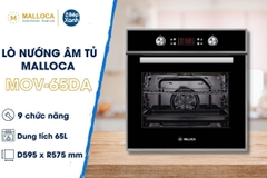 Lò nướng âm tủ Malloca MOV-65DA (Kính đen) - Ảnh nhỏ 3