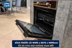 Lò nướng âm tủ Malloca MOV-65DA (Kính đen) - Ảnh nhỏ 4
