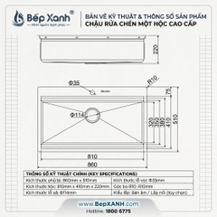 Chậu rửa chén Slide Malloca MS 861