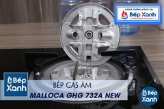 Bếp gas âm 2 vùng nấu Malloca GHG 732A NEW/ Màu đen - Ảnh nhỏ 4