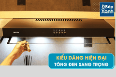 Máy hút mùi Cổ điển 70cm Malloca H365.7B (Màu đen) - Ảnh nhỏ 6