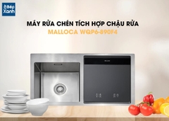 Máy Rửa Chén Tích Hợp Chậu Rửa Malloca WQP6-890F4 - Ảnh nhỏ 2