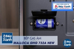 Bếp gas âm 2 vùng nấu Malloca GHG 732A NEW/ Màu đen - Ảnh nhỏ 6