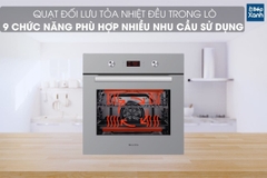 Lò nướng âm tủ Malloca MOV-659 PGR - Ảnh nhỏ 6