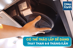 Máy hút mùi Cổ điển 70cm Malloca H365.7B (Màu đen) - Ảnh nhỏ 11