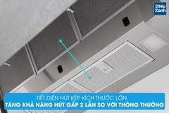 Máy hút mùi áp tường Malloca VITA V-13 GRES - Ảnh nhỏ 10