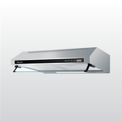 Máy hút mùi Cổ điển 60cm Malloca H342.6 New (Inox, kính đen)
