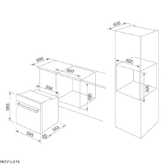 Lò nướng 16 chức năng Malloca MOV-LX74 - Ảnh nhỏ 2
