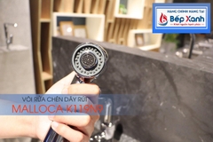 Vòi rửa chén nóng lạnh Malloca K119N9 / Đồng thau mạ chrome, có dây rút - Ảnh nhỏ 13