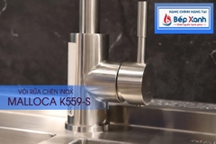 Vòi rửa chén nóng lạnh Malloca K559-S / Inox 304 - Ảnh nhỏ 4