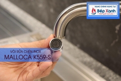 Vòi rửa chén nóng lạnh Malloca K559-S / Inox 304 - Ảnh nhỏ 15