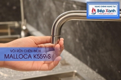 Vòi rửa chén nóng lạnh Malloca K559-S / Inox 304 - Ảnh nhỏ 5