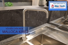 Vòi rửa chén nóng lạnh Malloca K559-S / Inox 304 - Ảnh nhỏ 8
