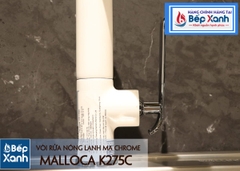Vòi rửa chén nóng lạnh Malloca K275C / Đồng thau mạ chrome - Ảnh nhỏ 6