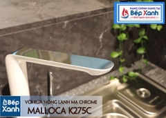 Vòi rửa chén nóng lạnh Malloca K275C / Đồng thau mạ chrome - Ảnh nhỏ 12