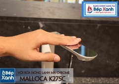 Vòi rửa chén nóng lạnh Malloca K275C / Đồng thau mạ chrome - Ảnh nhỏ 13