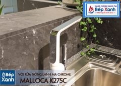 Vòi rửa chén nóng lạnh Malloca K275C / Đồng thau mạ chrome - Ảnh nhỏ 16
