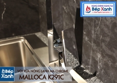 Vòi rửa chén nóng lạnh Malloca K291C / Đồng thau mạ chrome - Ảnh nhỏ 5