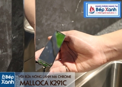 Vòi rửa chén nóng lạnh Malloca K291C / Đồng thau mạ chrome - Ảnh nhỏ 8