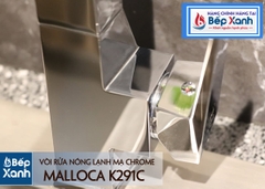 Vòi rửa chén nóng lạnh Malloca K291C / Đồng thau mạ chrome - Ảnh nhỏ 10