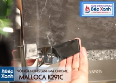 Vòi rửa chén nóng lạnh Malloca K291C / Đồng thau mạ chrome - Ảnh nhỏ 14