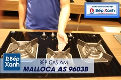 Bếp gas âm 3 vùng nấu Malloca AS 9603B/ Màu đen - Ảnh nhỏ 16